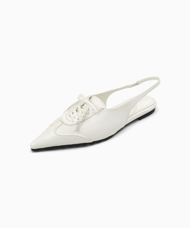 SNEAKER SLINGBACK WHITE