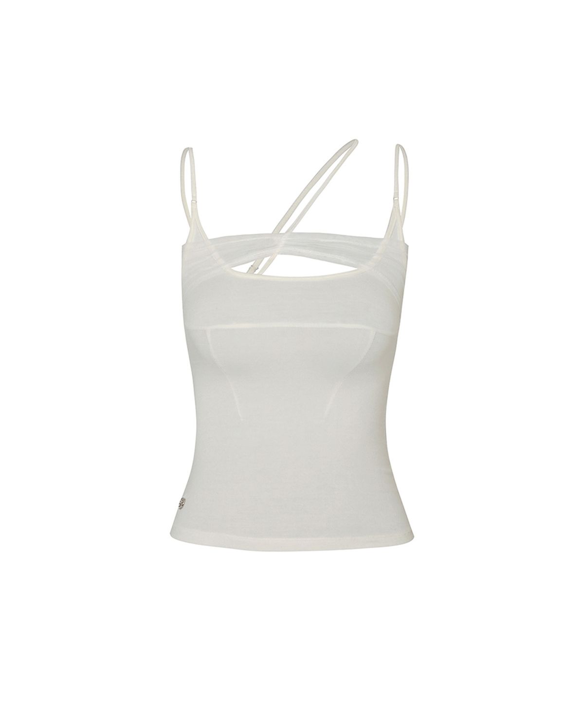 페인오어플레져(PAINORPLEASURE) ABBY STRAP TOP ivory