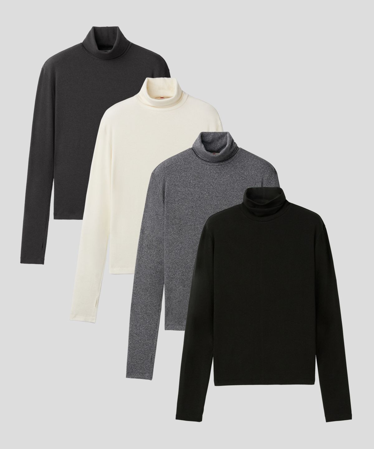 엠엠아이씨(MMIC) LAYERED BASE TURTLENECK (4 COLOR)