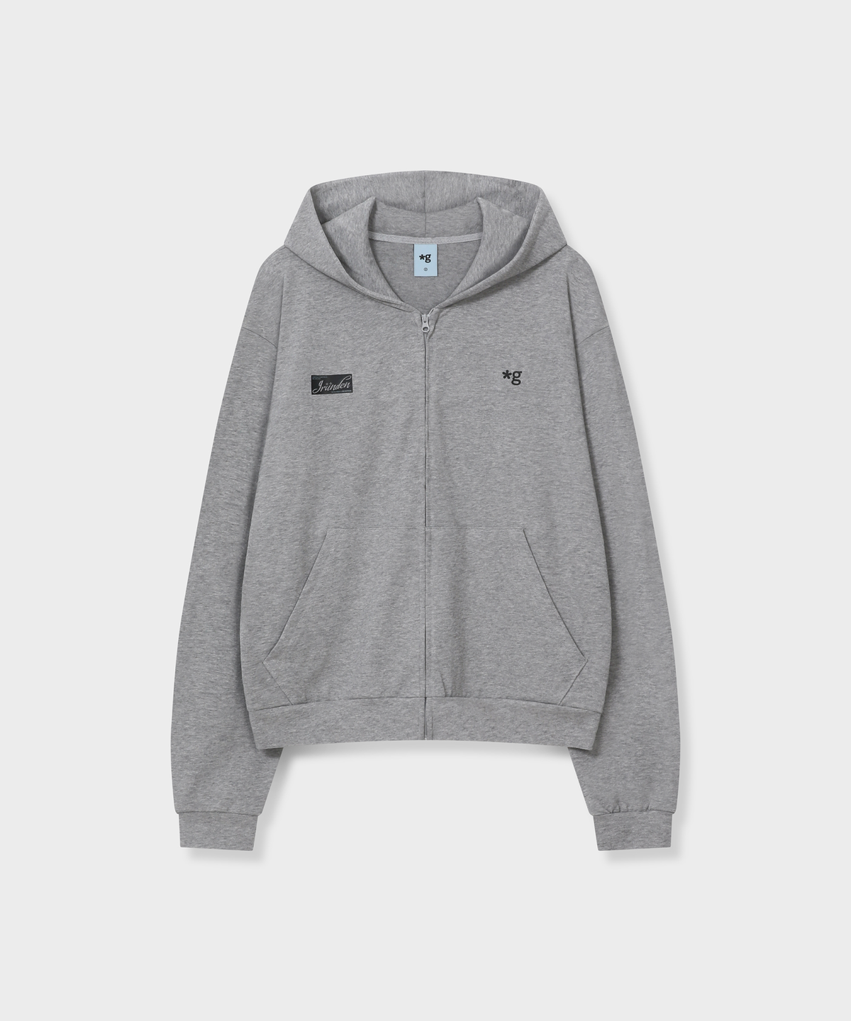 글런든(GRUNDEN) 소프트 후드집업 (MELANGE GREY)_GCCUJJP03MG