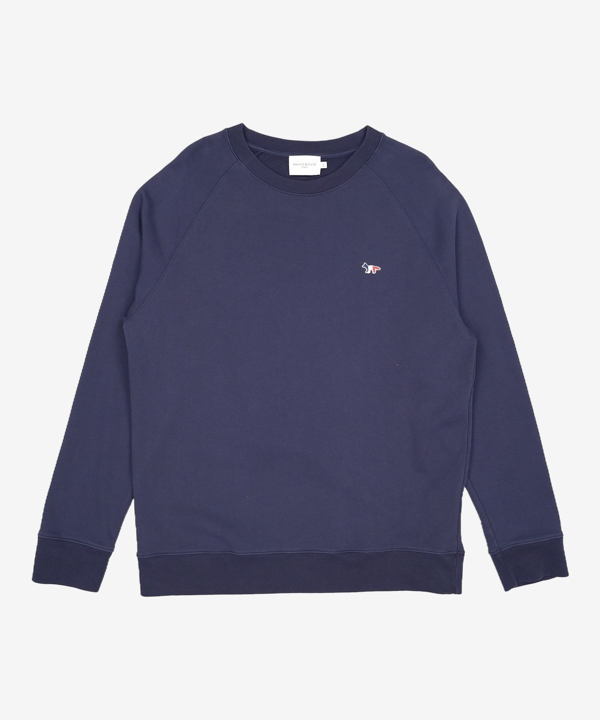 메종 키츠네(MAISON KITSUNE) 22SS 트리컬러 폭스 맨투맨 FM00322KM0001 XXL