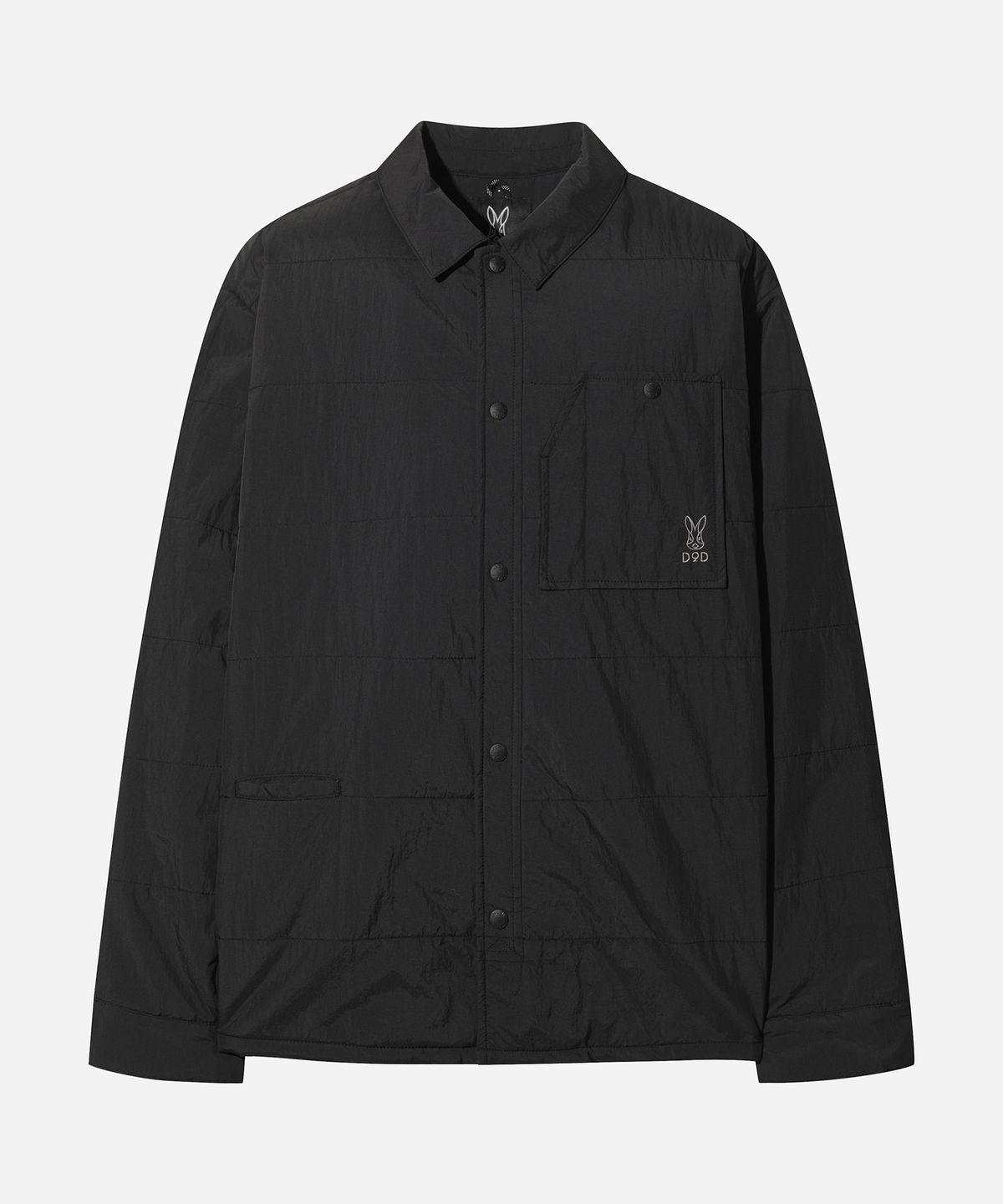 디오디(DOD) 플리스 안감 퀼팅 셔켓(BLACK)