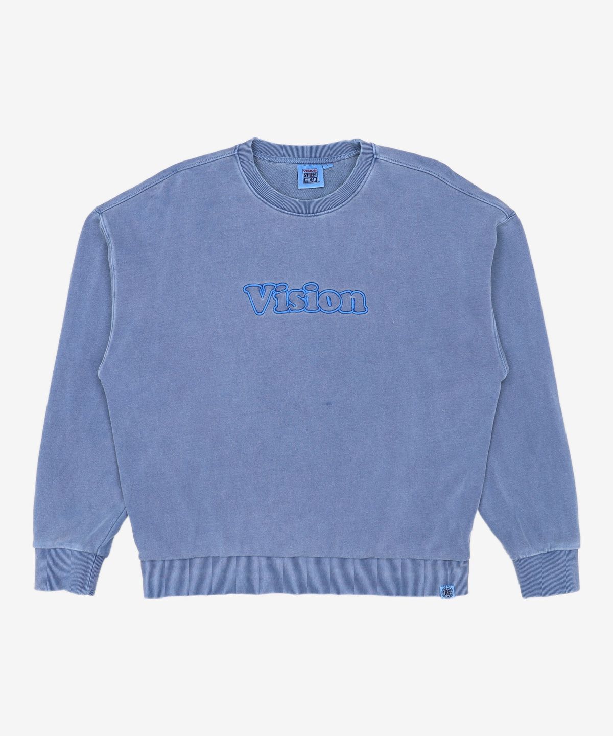 비전스트릿웨어(VISION STREETWEAR) VSW Line Crewneck Deep blue L