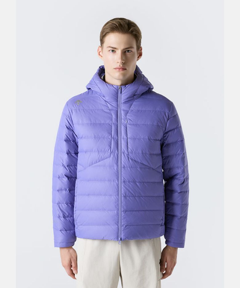 [시바타히카리 착용] 캐논 경량 퍼텍스 다운 자켓 퍼플 SR323SDJ95