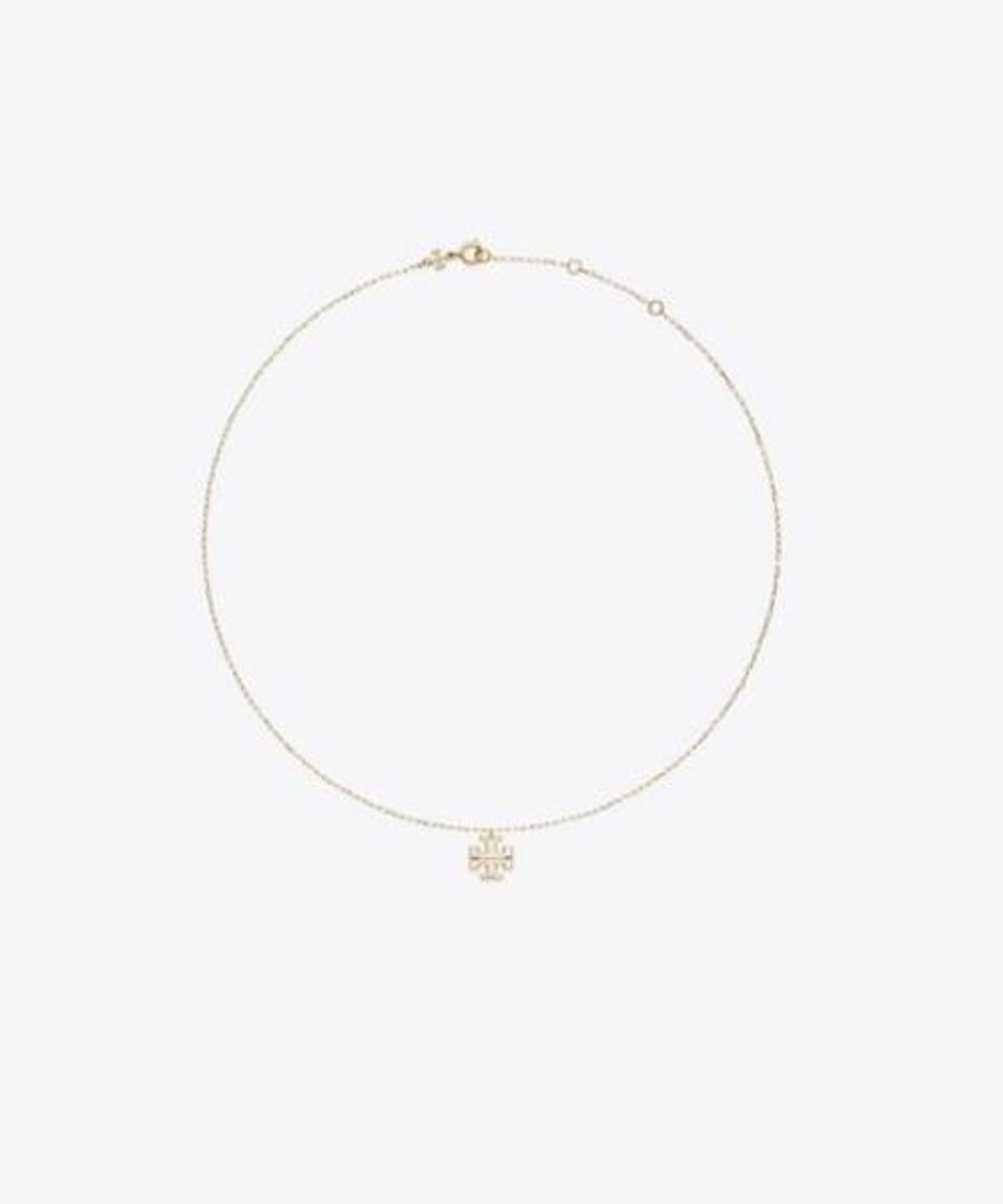 토리버치(TORYBURCH) 문댄스 마더 오브 펄 펜던트 네크리스 - 토리 골드 / 마더 오브 펄
