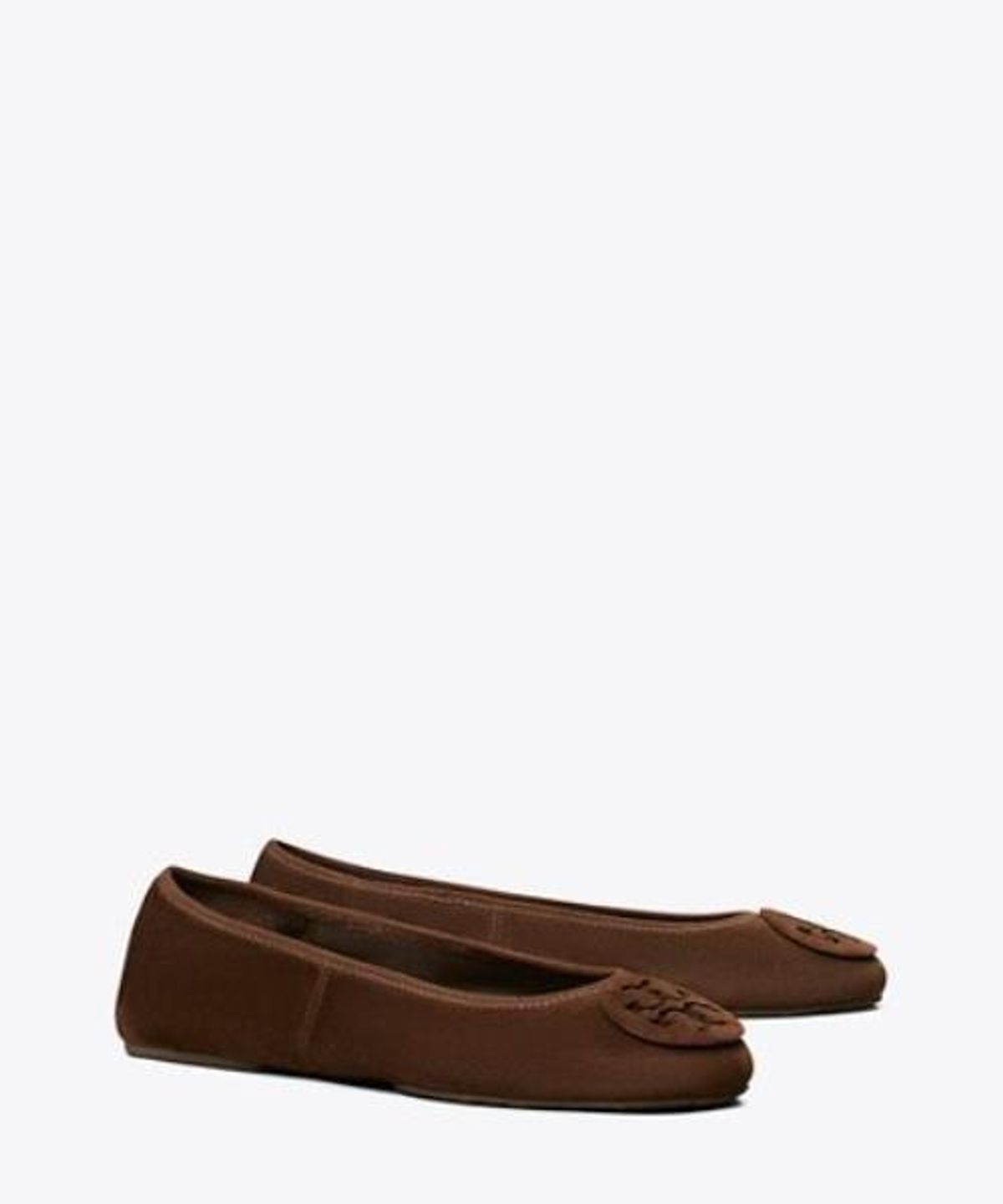 토리버치(TORYBURCH) 레바 트래블 발레 - 다크 코코아 / 다크 코코아