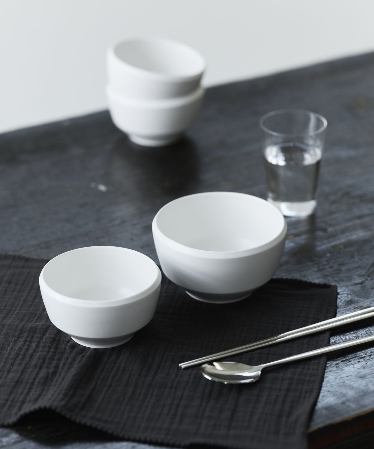 지비에이치 홈(GBH HOME) RIM RICE BOWEL & SOUP BOWL (2 SIZES, 2 COLORS) 림시리즈 포슬린 도자식기세트 밥공기 국공기