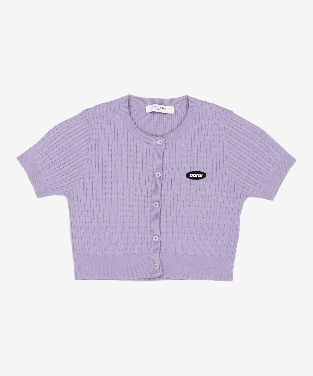 오디너리 홀리데이(ORDINARY HOLIDAY) 케이블크롭CD CABLE CROP CARDIGAN FREE