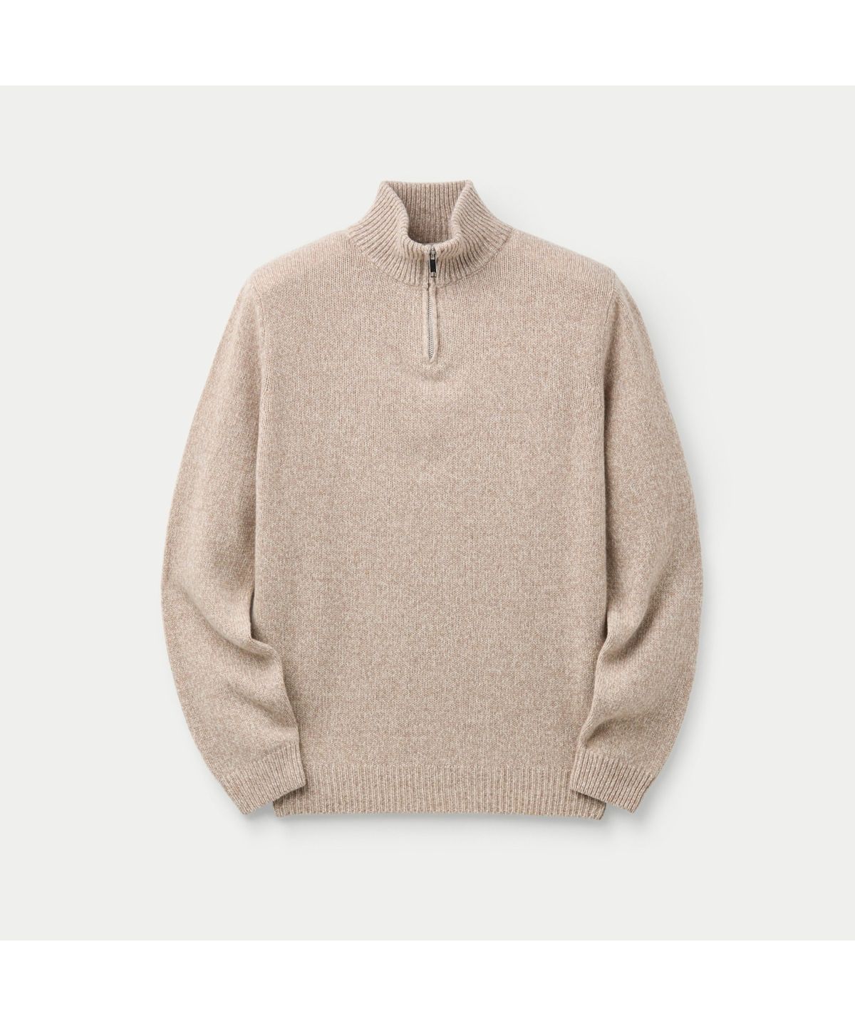 시리즈(SERIES) WOOL AND CO LAMBSWOOL HALF ZIP SWEATER SOWAW26204BEX