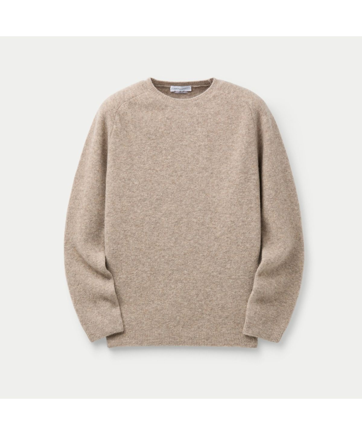 시리즈(SERIES) DANIELE FIESOLI EXTRAFINE MERINOS SHAGGY WOOL SWEATER SOWAW26051BEL