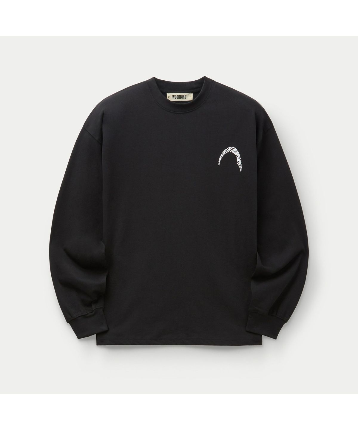 시리즈(SERIES) WOODBIRD WBBeam LS Warp Tee SOTAW26052BKX