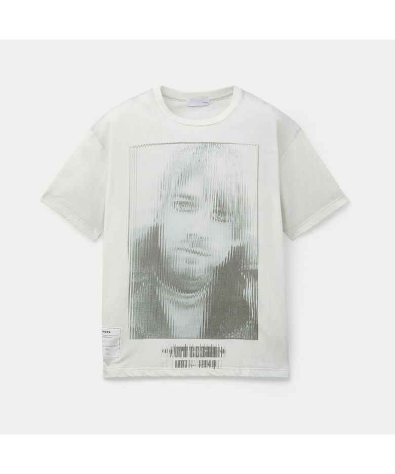TOLQ Trompe I oeil Schletter T-shirts SVTAW26201WHX