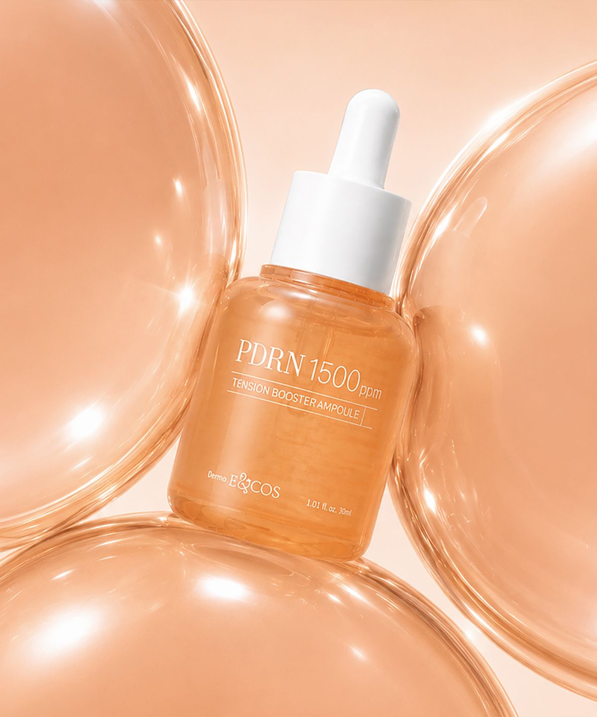 이엔코스(ENCOS) 프리미엄 고농축 탄력 연어 앰플 PDRN 1500 텐션 부스터 앰플 30ml