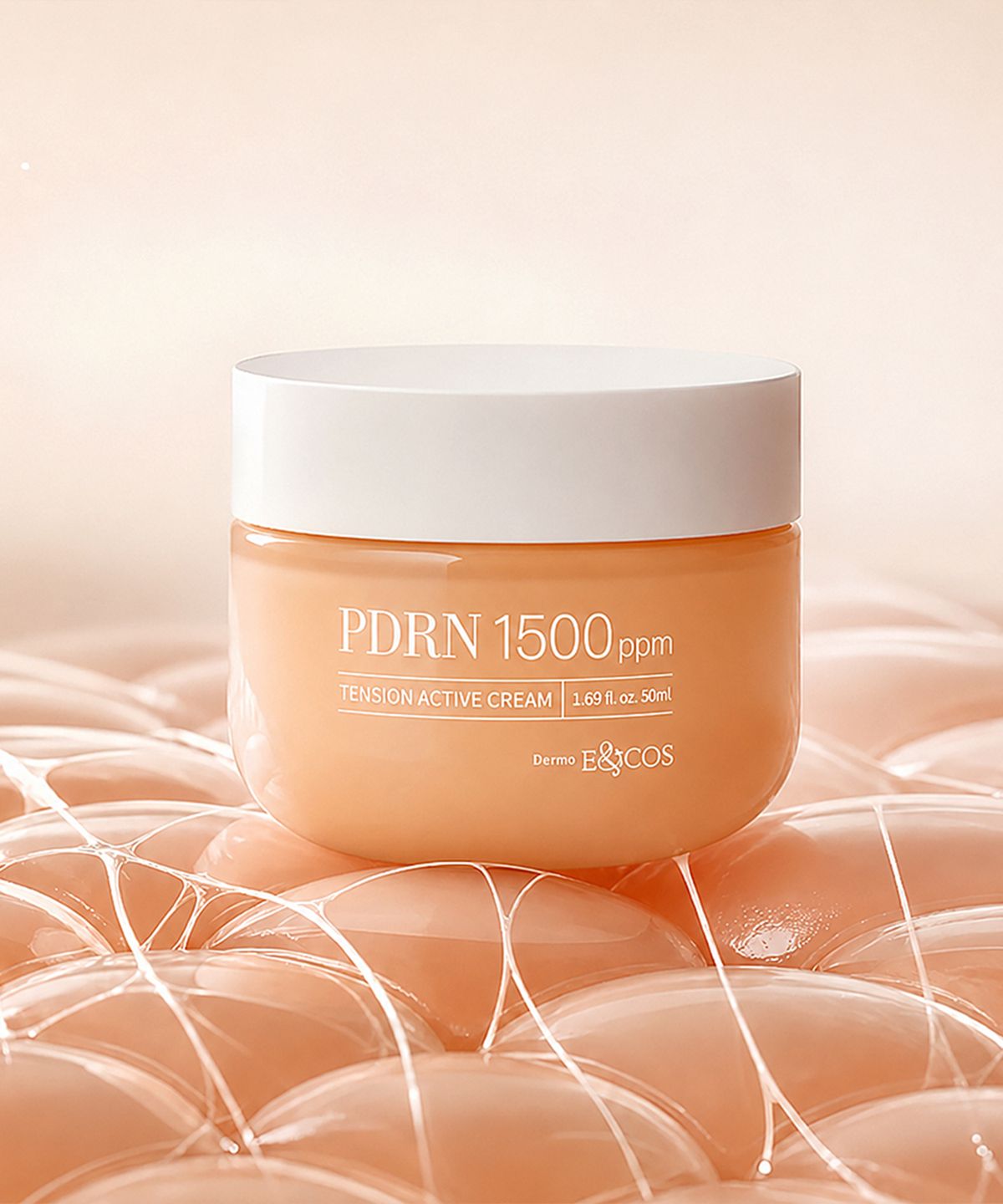 이엔코스(ENCOS) 주름미백기능성 고밀도 탄력크림 PDRN 1500 텐션 액티브 크림 30ml