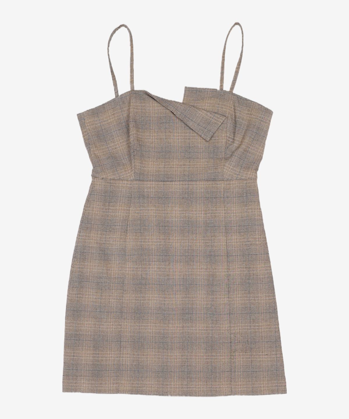 미쏘(MIXXO) 넥 디테일 뷔스티에 원피스 MIWOWC202G M
