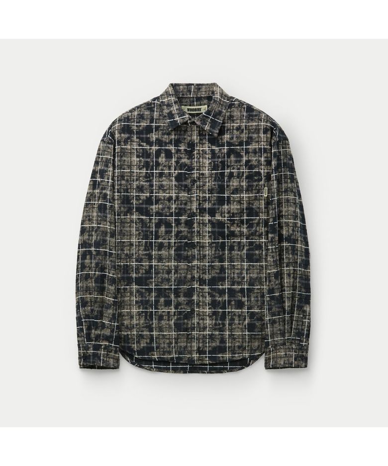 WOODBIRD WBJong Wash Check Shirt SOSFW26101BKX