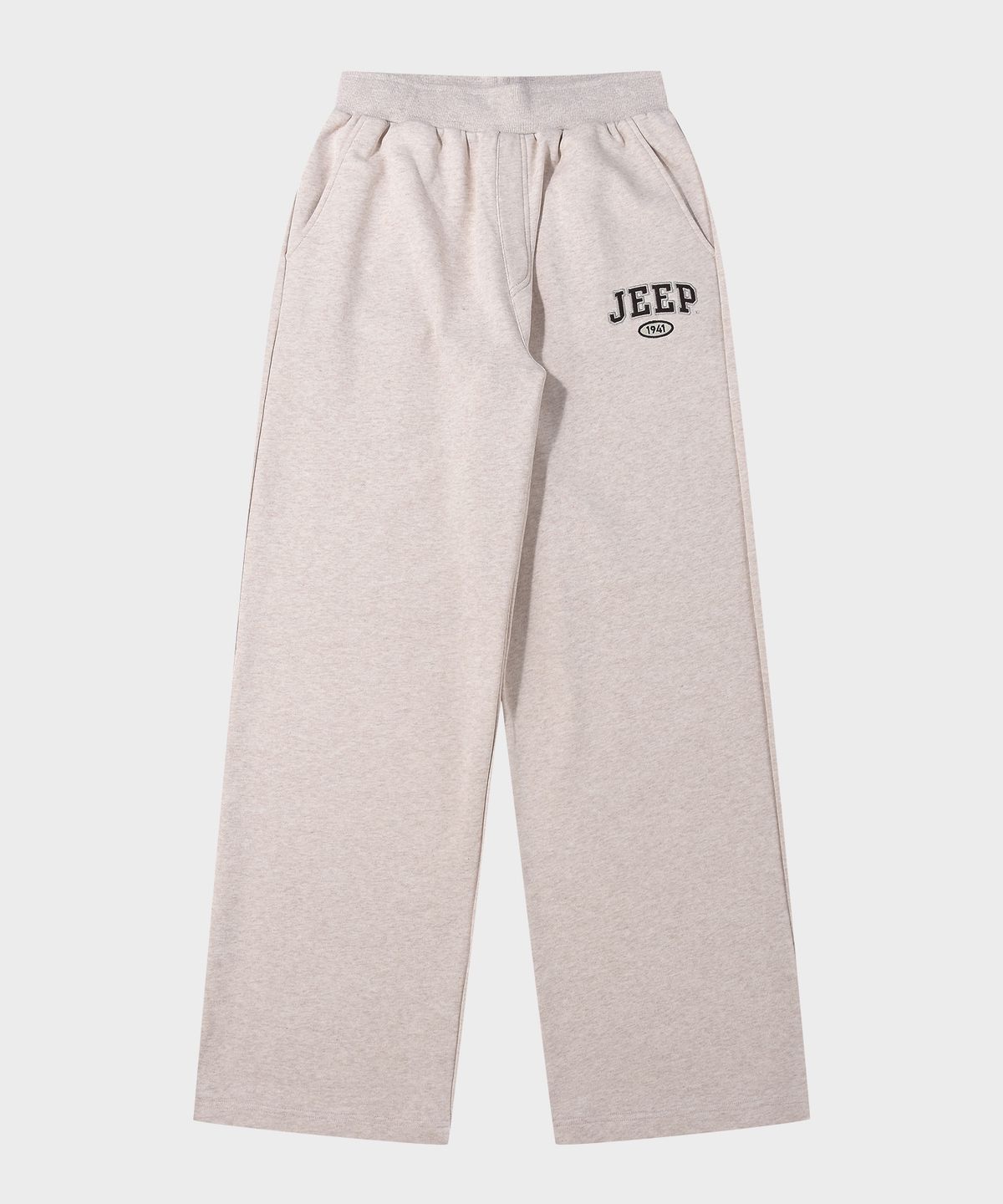 지프(JEEP) 스몰 IVY 로고 스웻 팬츠 (JR5TSU936MB)