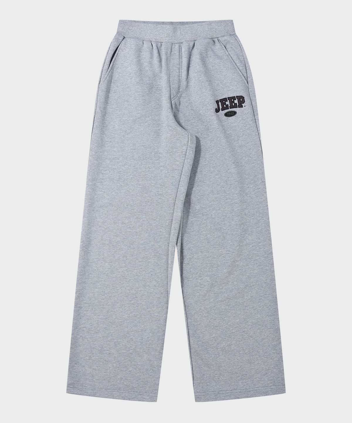지프(JEEP) 스몰 IVY 로고 스웻 팬츠 (JR5TSU936MG)