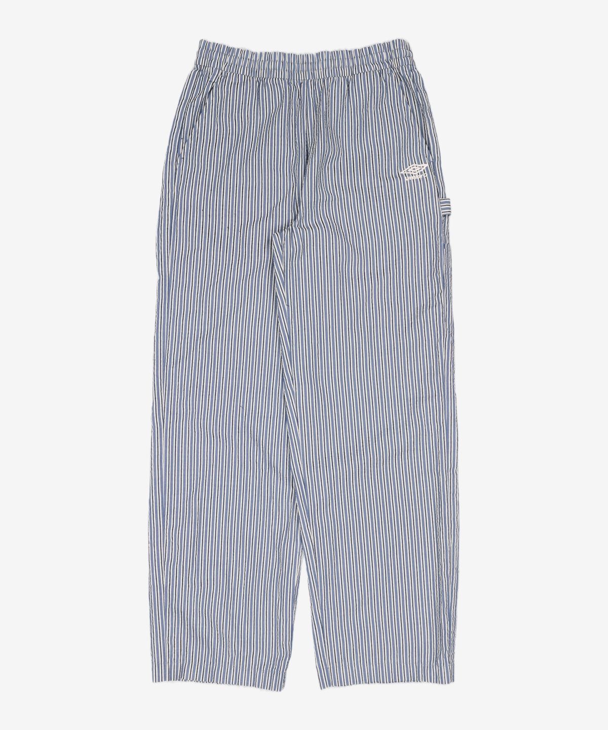 엄브로(UMBRO) 시어서커 와이드 팬츠 스트라이프 네이비(UQ223CPT63) S