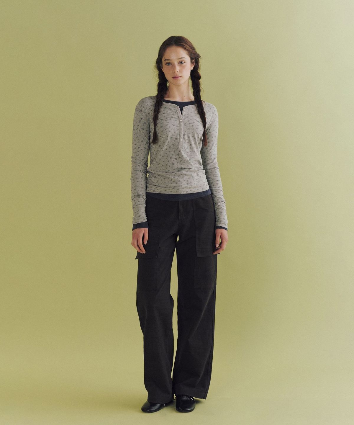 앤니즈(ANDNEEDS) Chapter cargo pants (charcoal)