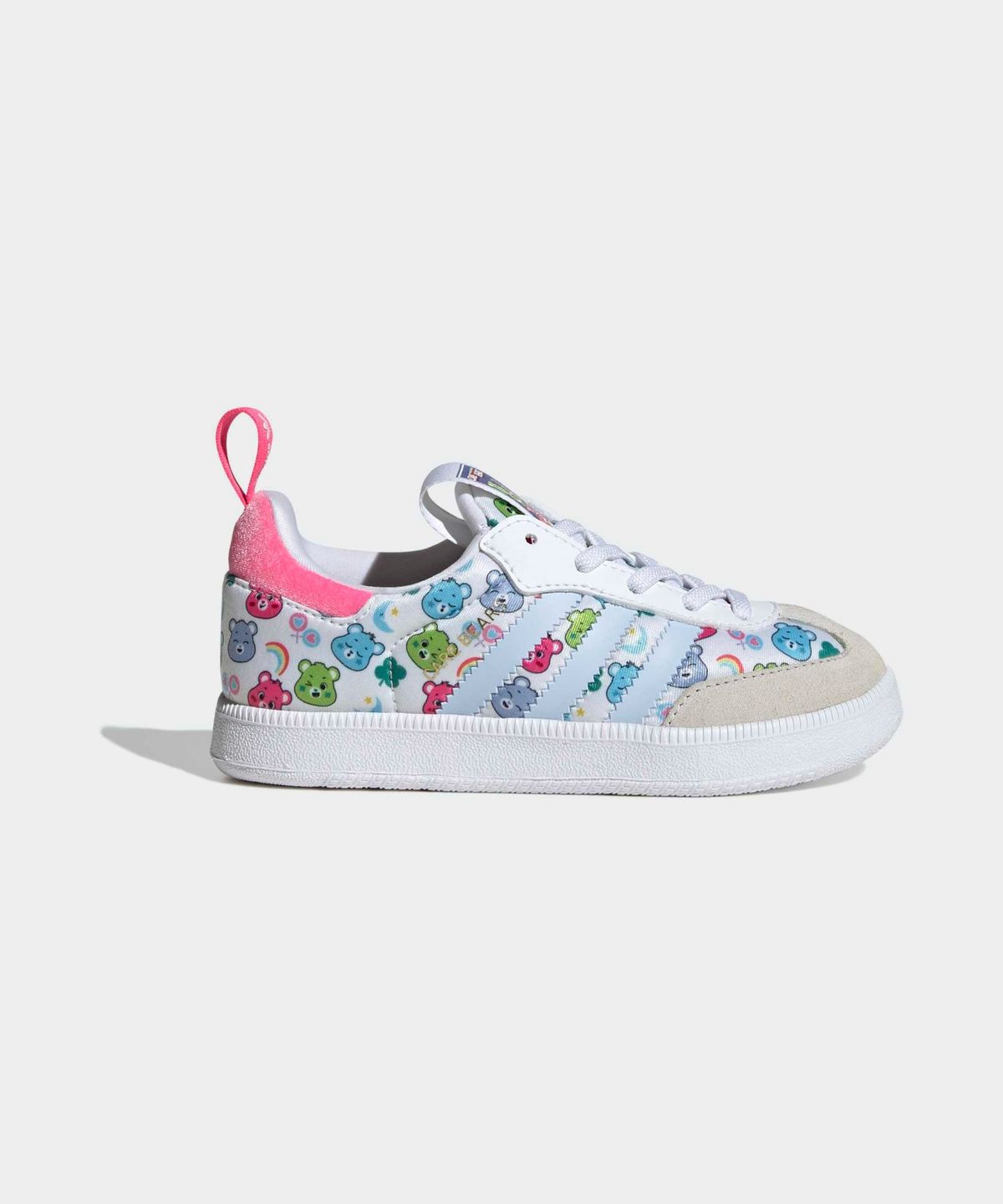 아디다스 키즈(ADIDAS KIDS) 아디다스 CARE BEARS 삼바 퀵콘 키즈 - 화이트 / KK2169
