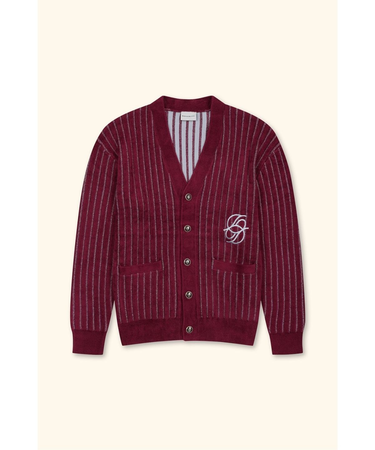 드롤드무슈(DROLE DE MONSIEUR) D Mirror Monogram Cardigan D0WCW26105RED