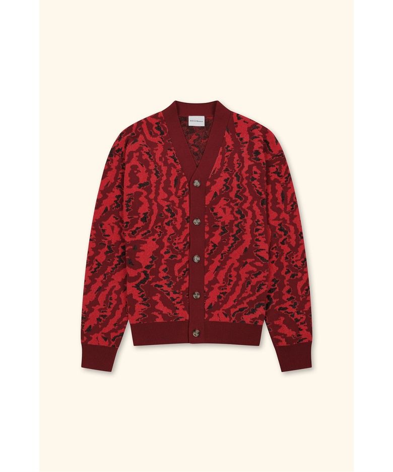 Moire Cardigan D0WCW26107REX