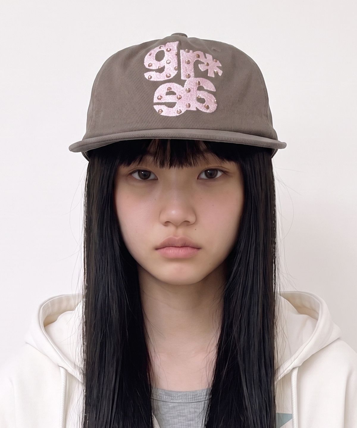 그레이버(GRAVER) [UNISEX]GRAE-S DOT 5패널 볼캡_Brown