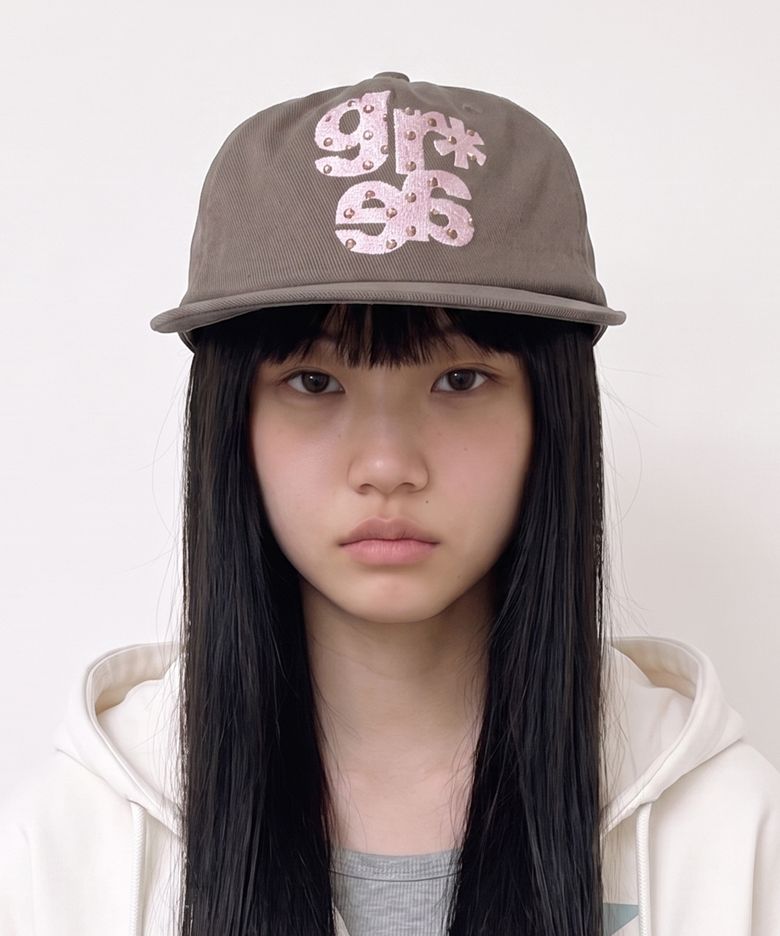 [UNISEX]GRAE-S DOT 5패널 볼캡_Brown