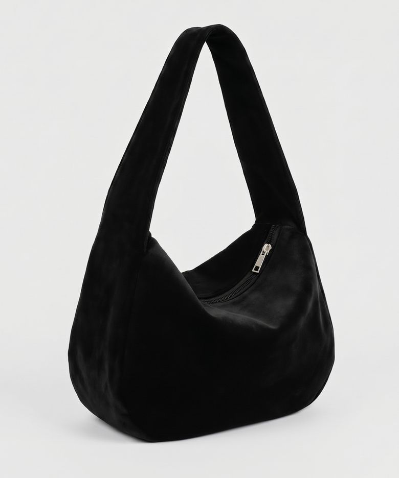 Loop suede black