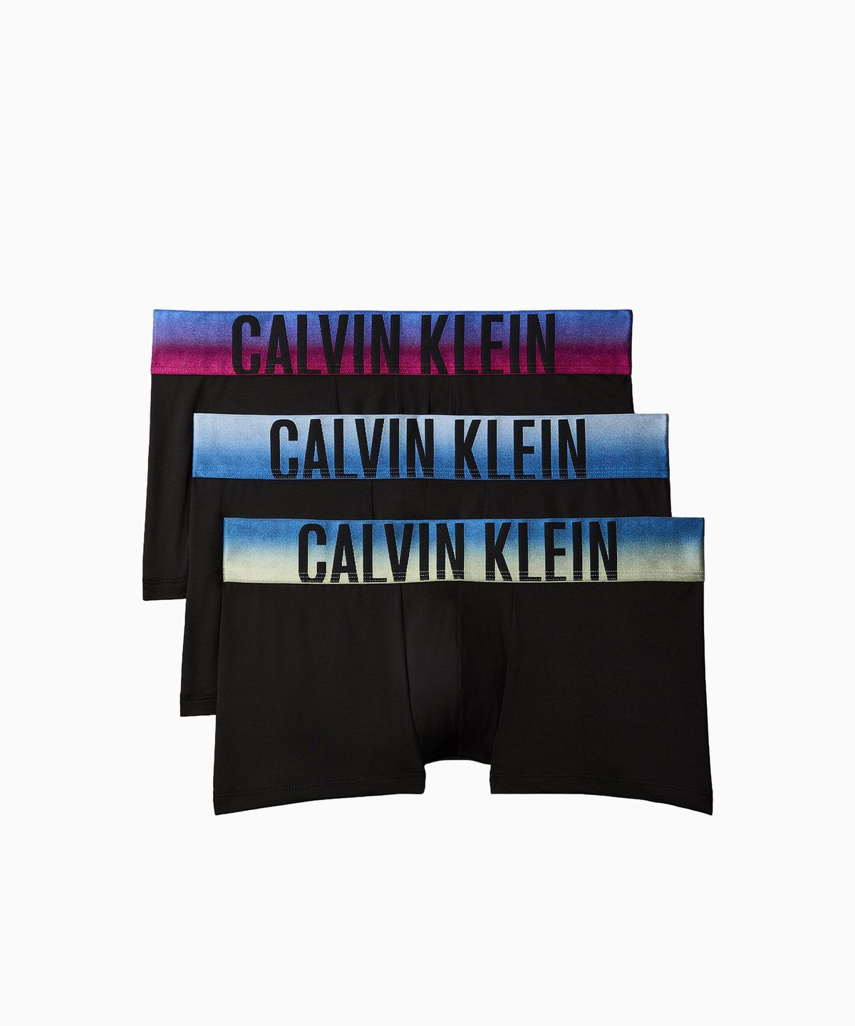 캘빈클라인 언더웨어(CALVIN KLEIN UNDERWEAR) 남성 인텐스 파워 마이크로파이버 스트레치 로우 라이즈 트렁크 3PK_NB46206M6