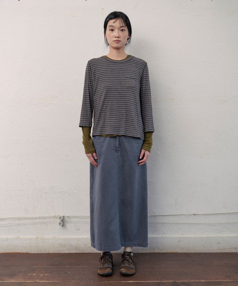 cove 3/4 sleeve t-shirt (stripe)