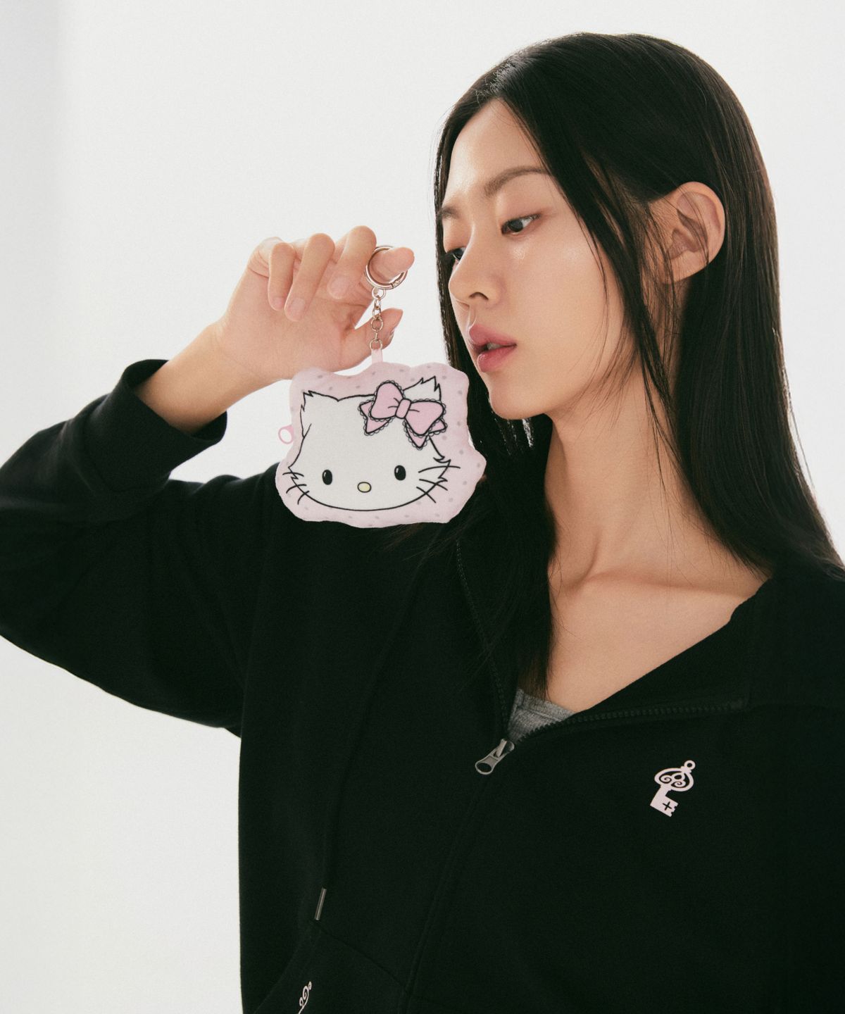 스파오(SPAO) [챠미키티] 키링 파우치(Pink)_SPAWG49U05