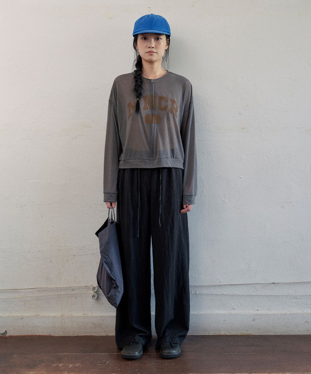 모노크롬(MONOCHROME) anna sheer cardigan (2color)