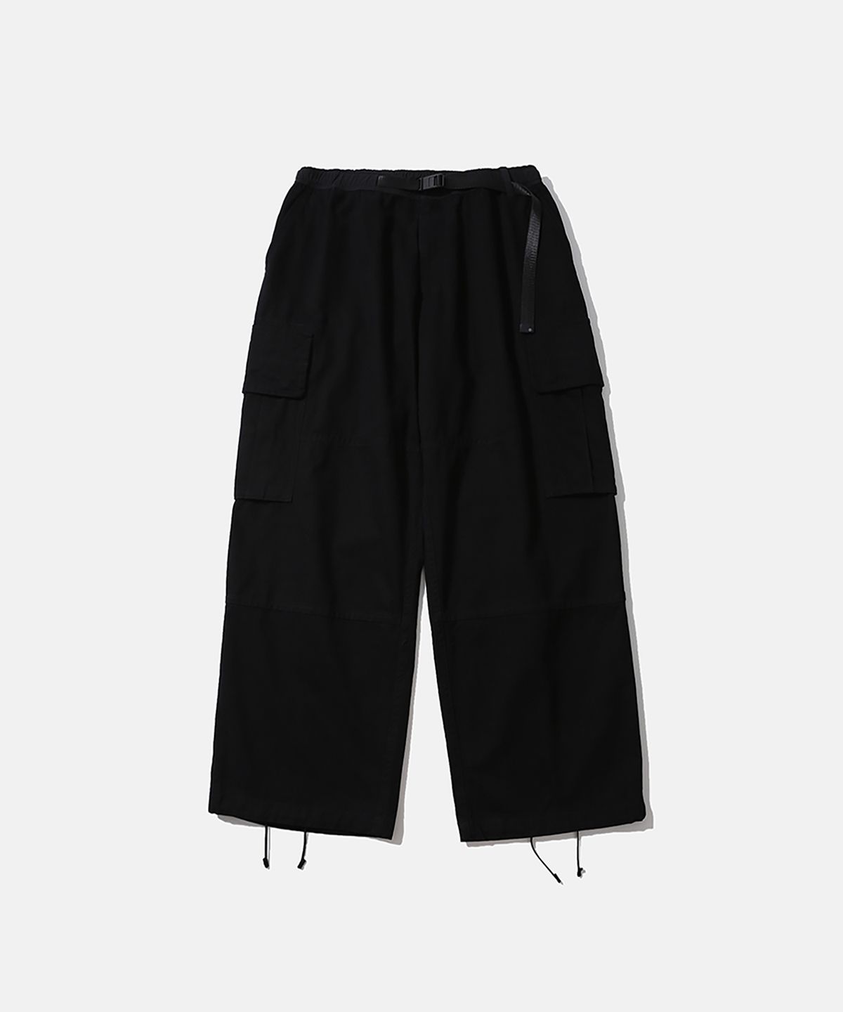 모이프(MOIF) [AW26] WIDE MIL POCKET PANTS / WASHED BLACK