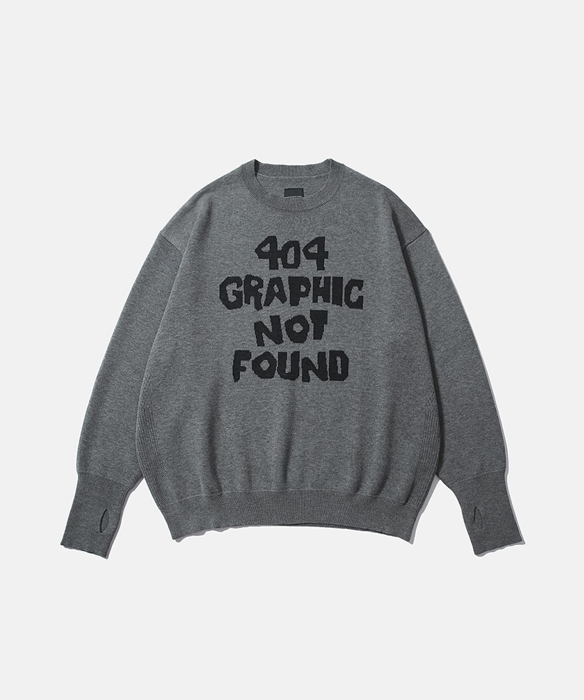 모이프(MOIF) [AW26] ADVANCED CREWNECK KNIT / GRAY