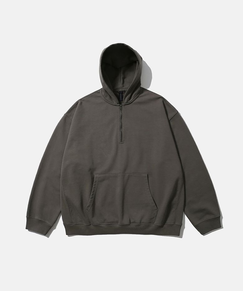 [AW26] DWELLER POPOVER SWEAT HOODIE / STONE