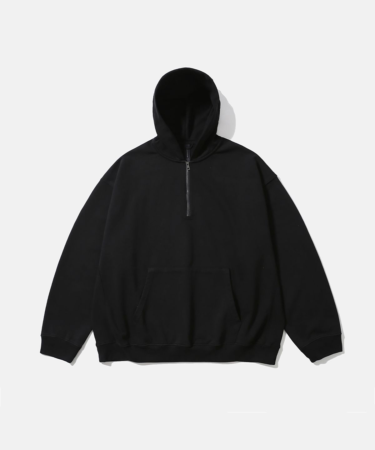 모이프(MOIF) [AW26] DWELLER POPOVER SWEAT HOODIE / BLACK