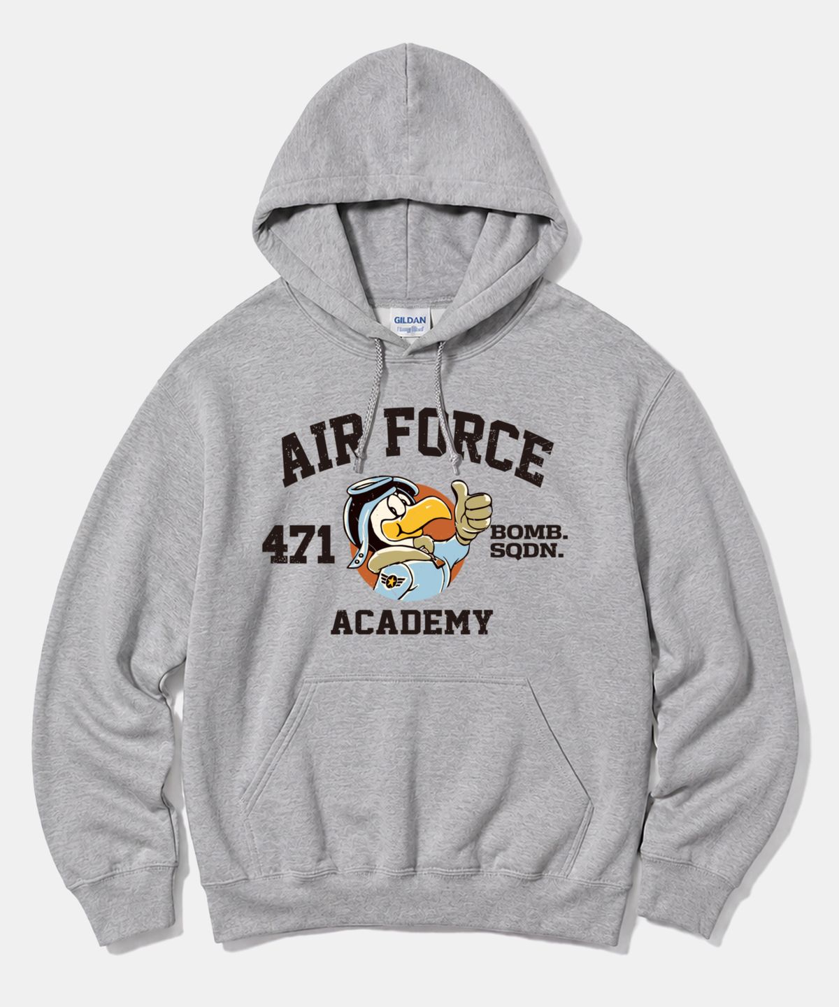 길단(GILDAN) 길단 X 빈티지컬렉션 AIR FORCE 후드티셔츠