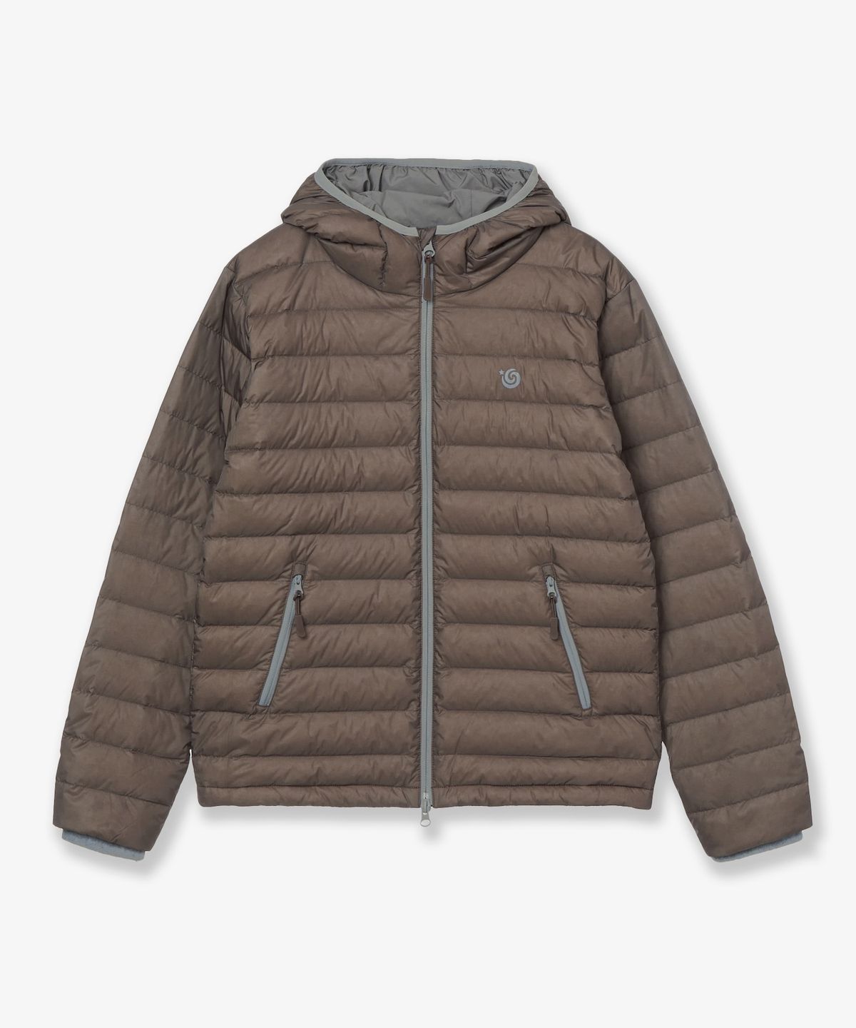 에이이에이이(AEAE) SYMBOL LIGHT DOWN JACKET [BROWN]