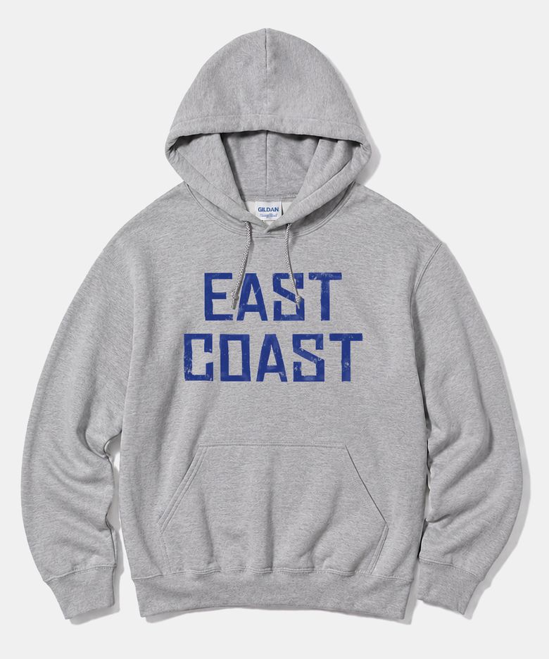 길단 X 빈티지컬렉션 EAST COAST 후드티셔츠