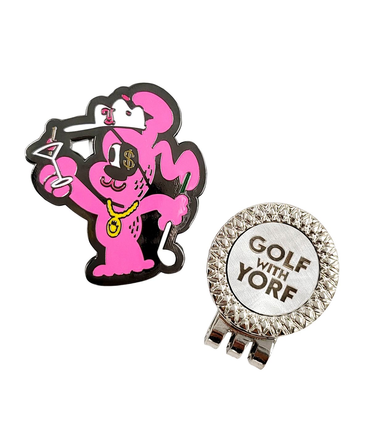 욜프(YORF) YORF PIRATE BALL MARKER PINK 볼마커 갱 핑크