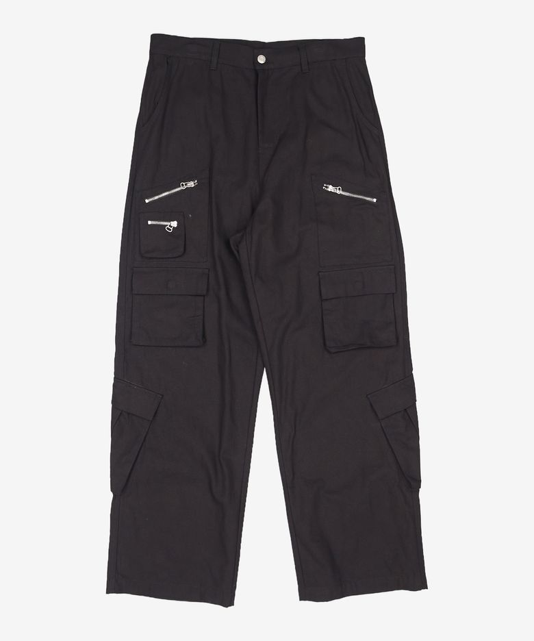 SYMBOL MULTI CARGO PANTS - BLACK 86