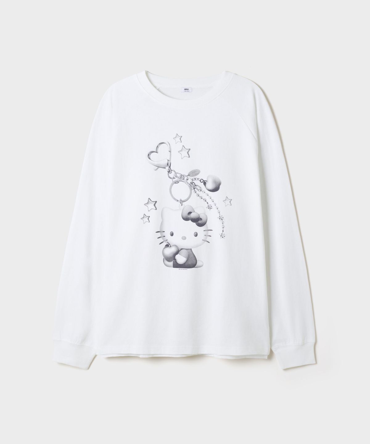 스파오(SPAO) [헬로키티] 긴팔티(White)_SPLAG49U03