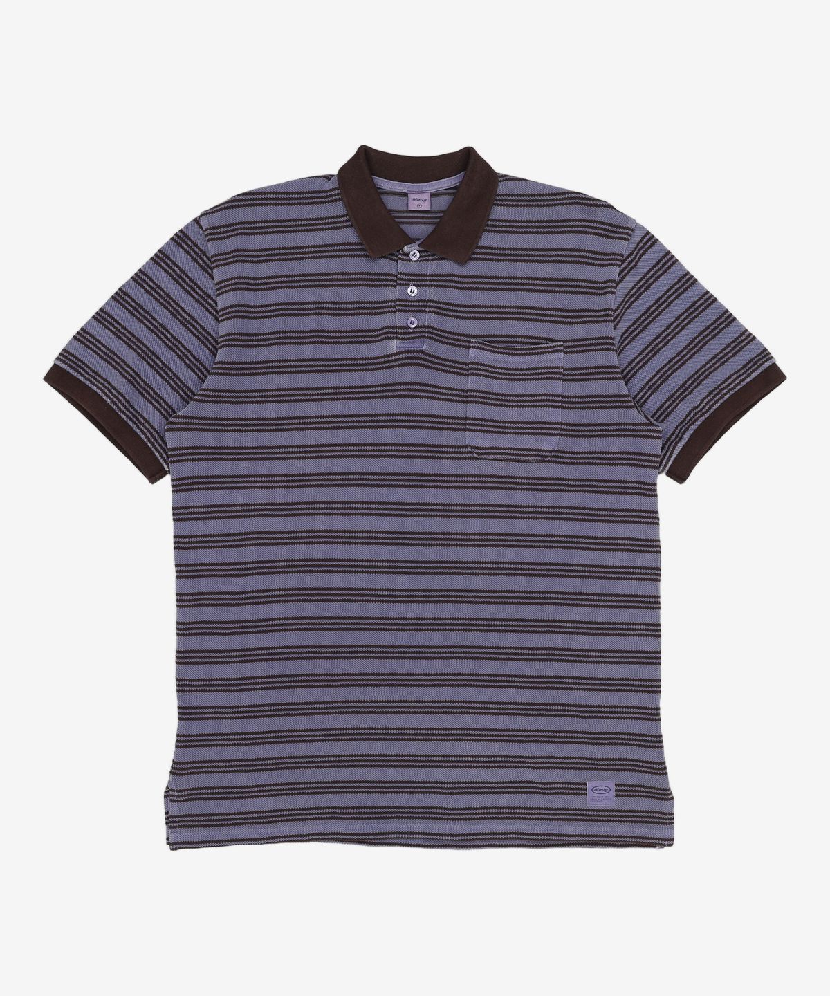 엠엠엘지(MMLG) [Mmlg] OVERDYED BS PIQUE SHIRT (NAVY) S