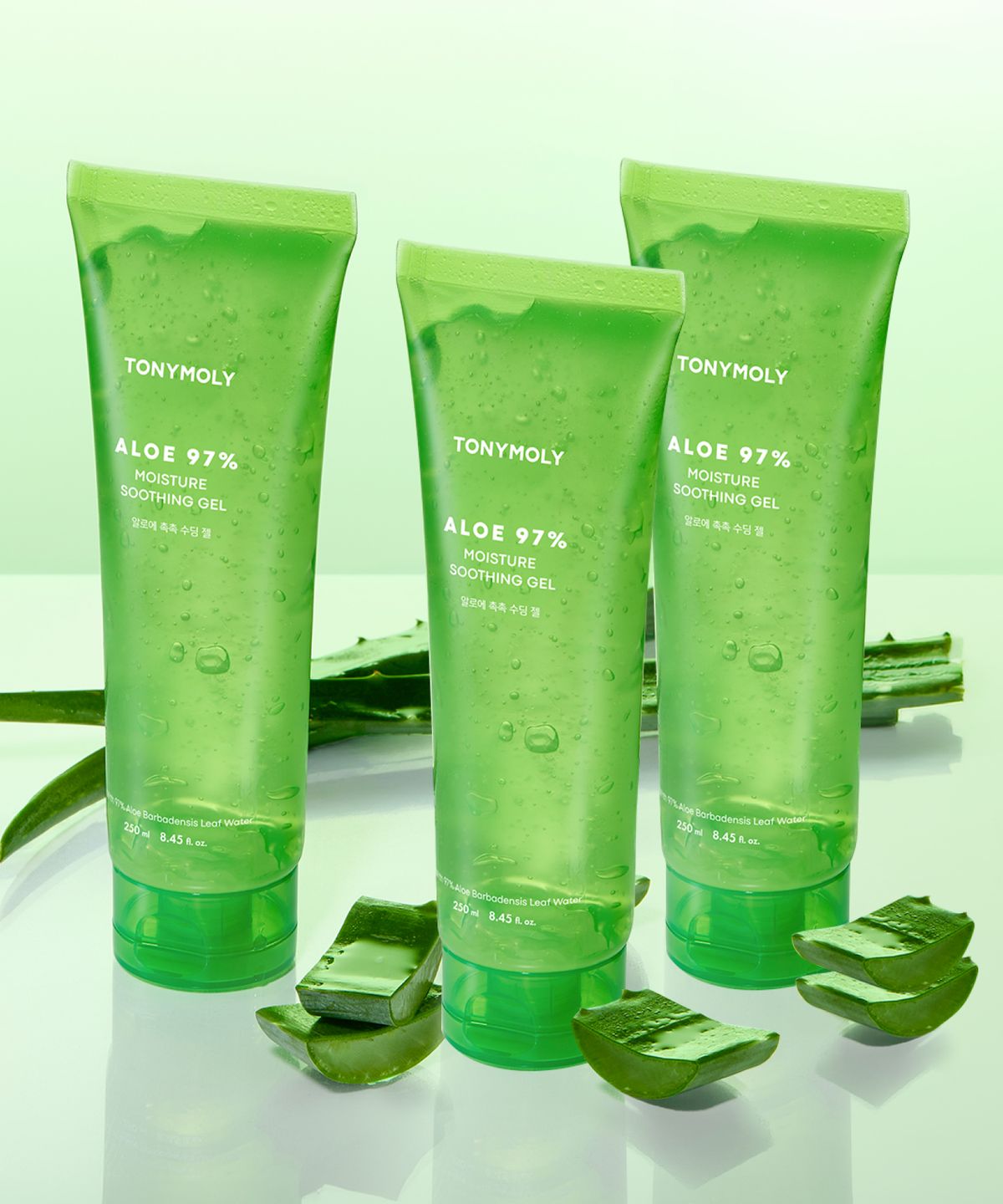 토니모리(TONYMOLY) [3pack] 알로에 97 촉촉수딩젤 250ml