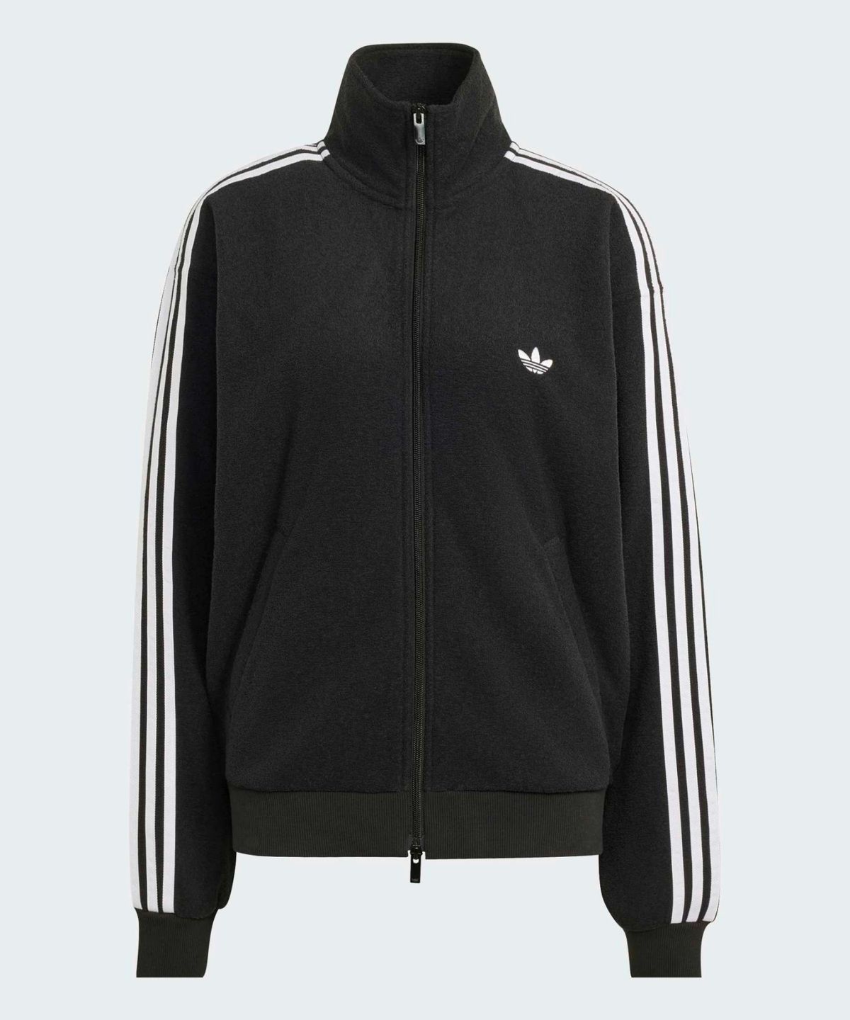 아디다스(ADIDAS) 부클 트랙탑 - 블랙 / LC8150