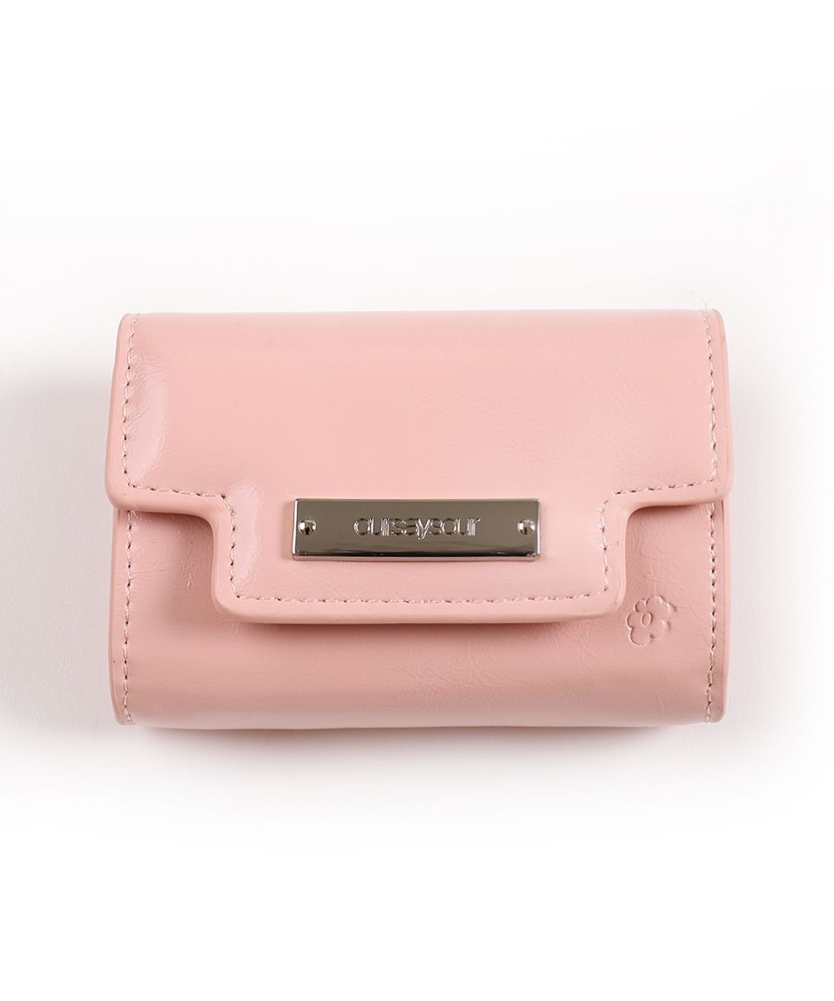 아워세이아워(OURSAYSOUR) SQUARE FLOWER CARD WALLET IN PINK