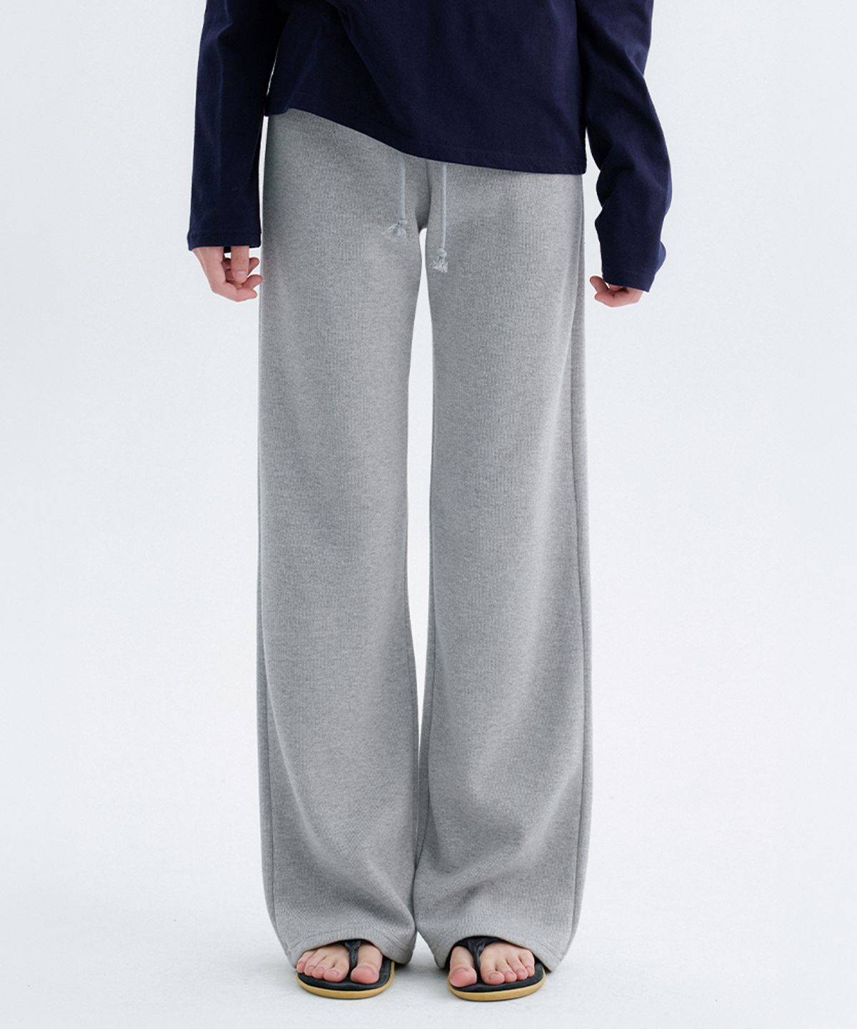 썸웨어버터(SOMEWHEREBUTTER) Reid Easy Pants - Grey
