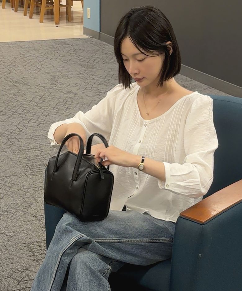 Bread Tote Bag - Black